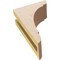 Ekena Millwork 3"W x 6"D x 9"H Classic Olympic Rough Cedar Woodgrain TimberThane Corbel, Primed Tan CORUR03X06X09OLYRCPR - alternate 2